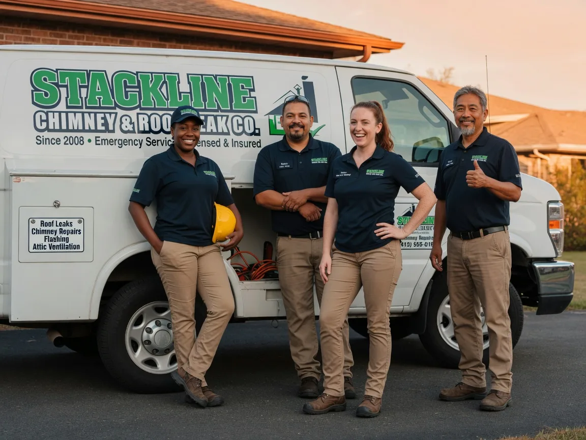 Chimney flashing repair company in Grampian, PA